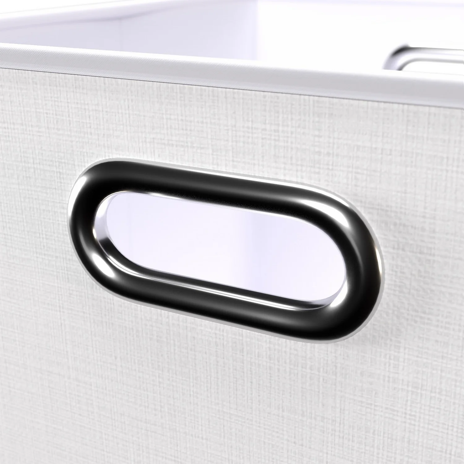 Clever Cube Fabric Insert - Set Of 2 - Linen White 5 Clever Cube Fabric Insert - Set Of 2 - Linen White - Image 3