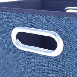 Clever Cube Fabric Insert - Set Of 2 - Steel Blue -Home Furniture 13911397 1904981912917582