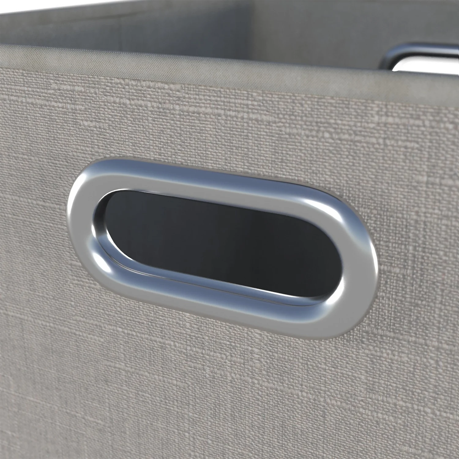 Clever Cube Fabric Insert - Set Of 2 - Taupe 5 Clever Cube Fabric Insert - Set Of 2 - Taupe - Image 3