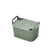 Small Urban Storage Basket With Lid - Green -Home Furniture 13977508 1714999817825514