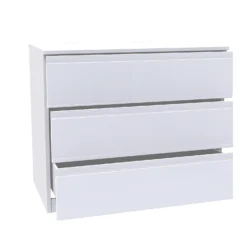 House Beautiful Escape Wide Chest Of Drawers - Gloss White Handleless (W) 900mm X (H) 756mm 8 House Beautiful Escape Wide Chest Of Drawers - Gloss White Handleless (W) 900mm X (H) 756mm -Home Furniture 13999810 5555005576396833