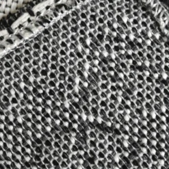 Recycled Cotton Starburst Rug - Monochrome - 100x150cm -Home Furniture 14015881 1905006094031512