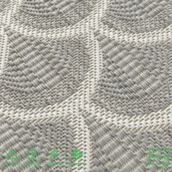 Relay Recycled Indoor/Outdoor Rug - Grey - 200x290cm 13 Relay Recycled Indoor/Outdoor Rug - Grey - 200x290cm -Home Furniture 14015914 1255006089744968