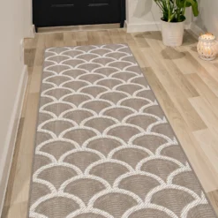 Relay Recycled Indoor/Outdoor Rug - Dark Natural - 60x230cm 9 Relay Recycled Indoor/Outdoor Rug - Dark Natural - 60x230cm -Home Furniture 14015915 1545006092985307