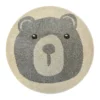 Bear Rug - Grey - 120cm -Home Furniture 14015987 1795006087152977