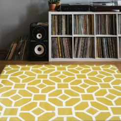 Daytona Gorton Rug - Ochre - 160x230cm 9 Daytona Gorton Rug - Ochre - 160x230cm -Home Furniture 14016021 1675006087192043