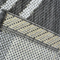 County Diamonds Indoor/Outdoor Rug - Silver - 120x170cm -Home Furniture 14016058 2485006087320464