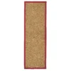 Herringbone Runner With Border - Red - 60x180cm -Home Furniture 14016602 1685002673232282