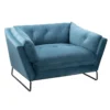 The Snuggler Button Chair - Aegean Blue 2 The Snuggler Button Chair - Aegean Blue -Home Furniture 14202654 1175045747559960