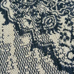 Indoor Outdoor Medallion Rug - Navy - 160x230cm -Home Furniture 14758900 1465053509942465