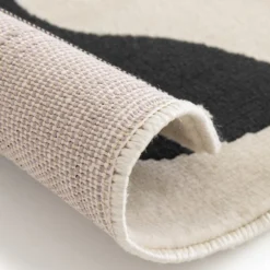 Leaf Rug - Monochrome - 160x230cm -Home Furniture 14758912 1075053511184777