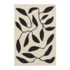 Leaf Rug - Monochrome - 160x230cm