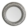 Tessere Antique Silver Round Wall Mirror - 112cm 2 Tessere Antique Silver Round Wall Mirror - 112cm -Home Furniture 14820932 1305058437930778