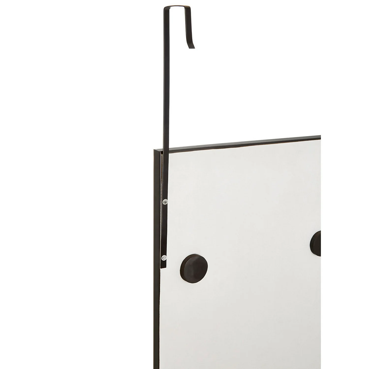 Over Door Hanging Mirror - Grey - 33.5x124cm 7 Over Door Hanging Mirror - Grey - 33.5x124cm - Image 5