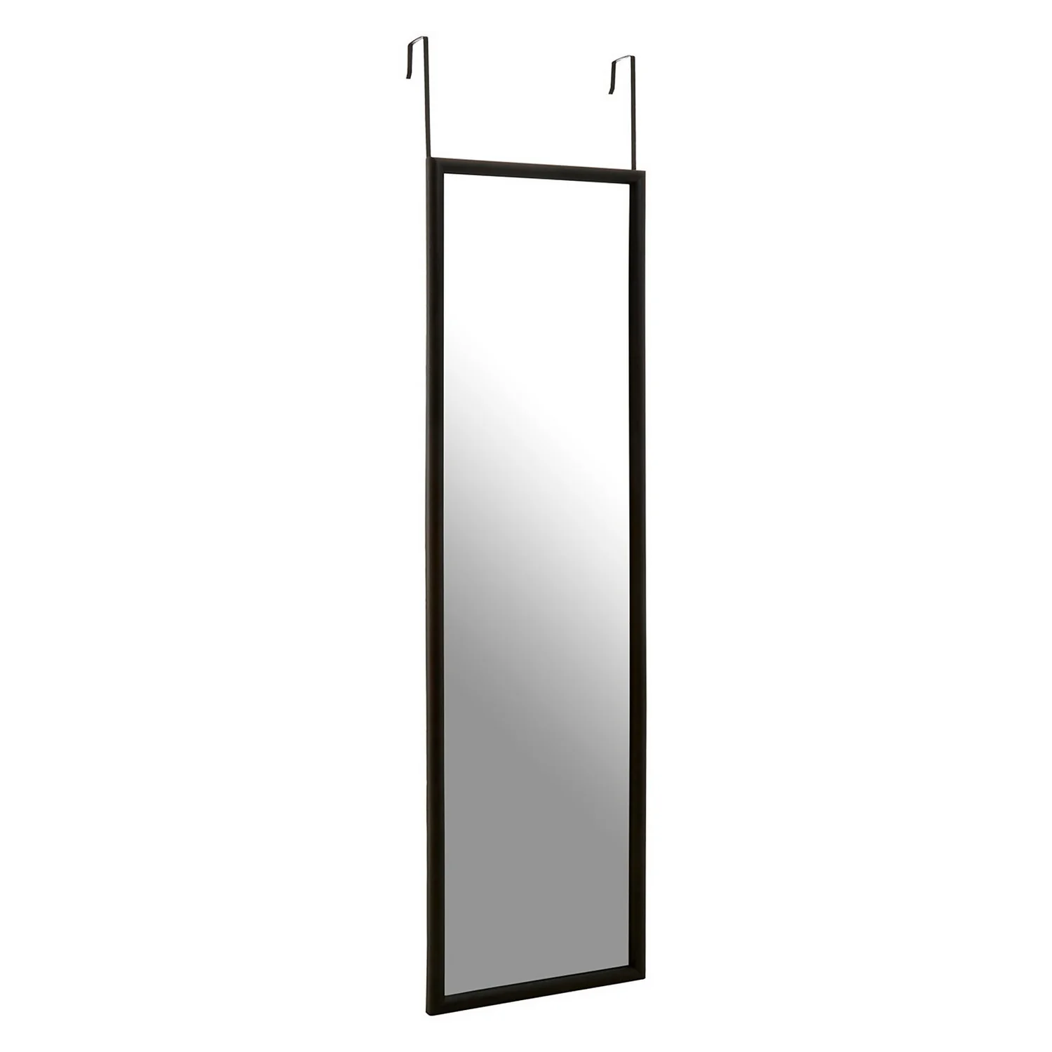 Over Door Hanging Mirror - Grey - 33.5x124cm 3 Over Door Hanging Mirror - Grey - 33.5x124cm