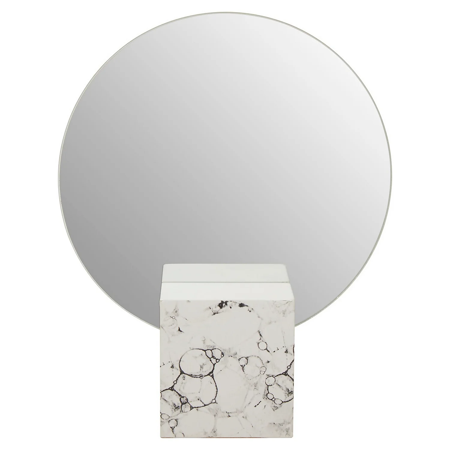 Mimo White Marble Effect Mirror 3 Mimo White Marble Effect Mirror