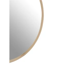 Round Metal Wall Mirror - Gold - 60cm -Home Furniture 14820939 1405058438100227