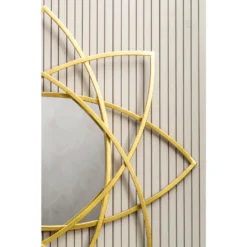 Farran Metal Wall Mirror - Champagne Gold - 91.5cm -Home Furniture 14820944 1645058438617109