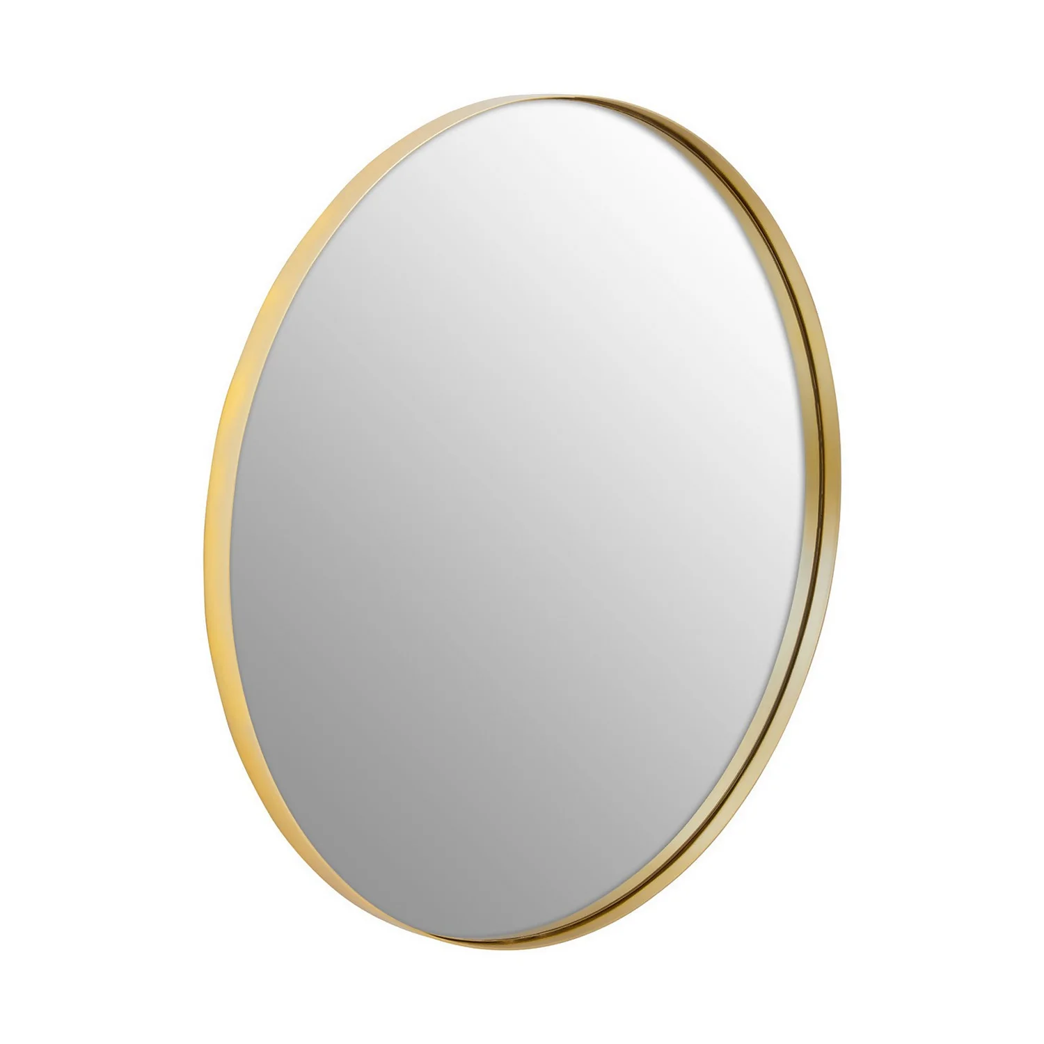 Cindy Large Round Wall Mirror - Gold - 70cm 4 Cindy Large Round Wall Mirror - Gold - 70cm - Image 2
