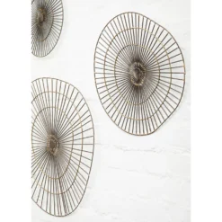 Mirano Medium Abstract Wall Art - Gold - 45x47cm 17 Mirano Medium Abstract Wall Art - Gold - 45x47cm -Home Furniture 14820992 4335057940620178