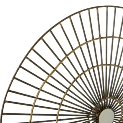 Mirano Medium Abstract Wall Art - Gold - 45x47cm 18 Mirano Medium Abstract Wall Art - Gold - 45x47cm -Home Furniture 14820992 4935057940644520