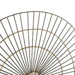 Mirano Large Abstract Wall Art - Gold - 59x61cm -Home Furniture 14820997 1445057940312195