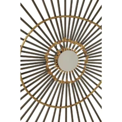 Mirano Large Abstract Wall Art - Gold - 59x61cm -Home Furniture 14820997 1485057940334161