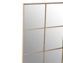 Square Metal Wall Mirror - Gold - 95cm -Home Furniture 14820998 1515058437929353