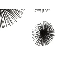 Mirano Set Of 3 Black Starburst Wall Art -Home Furniture 14821000 1155057937591861