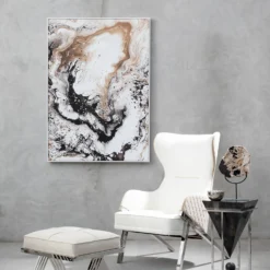 Astratto Classic Abstract Wall Art - Natural - 103x143cm -Home Furniture 14821015 1035057938456074