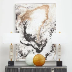 Astratto Classic Abstract Wall Art - Natural - 103x143cm -Home Furniture 14821015 9785057938411731