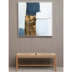 Astratto Wall Art - Blue & Gold - 103x103cm 14 Astratto Wall Art - Blue & Gold - 103x103cm -Home Furniture 14821052 1745058394053492