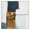 Astratto Wall Art - Blue & Gold - 103x103cm -Home Furniture 14821052 2075058393677220
