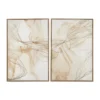 Astratto Set Of 2 Scribble Design Wall Art - Natural - 63x93cm -Home Furniture 14821054 1625057938404687