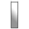 Over Door Hanging Mirror - Black - 33.5x124cm -Home Furniture 14821714 8325058974942676