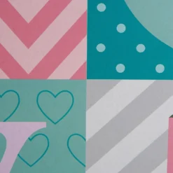 Kids Love Wall Plaque - 40x40cm -Home Furniture 14821719 1955057938926609